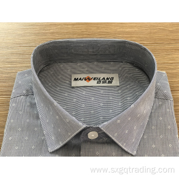 Exquisite men's stand-up collar shirt